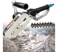 Máquina desbrozadora neumática de desechos, máquina desbrozadora de desechos de una sola garra, máquina desbrozadora neumática de cajas de cartón, herramienta de corte de bordes de papel, 2500 RPM, di