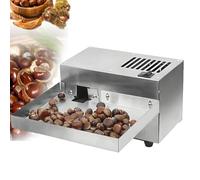 Máquina descascaradora de castañas, peladora automática, dirección de apertura ajustable, capacidad de 40 kg/h, equipo de procesamiento eficiente de castañas