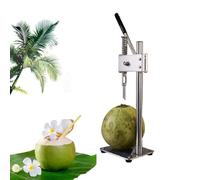 Máquina descascaradora de coco, máquina manual de apertura de agujeros verdes de coco, abridor de coco portátil, máquina de coco joven fácil de abrir