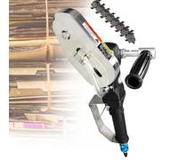 Máquina desforradora de cartón portátil, desforradora neumática de cajas de cartón, cortadora de bordes de papel, desforradora de papel industrial de 2500 rpm(LTeeth)