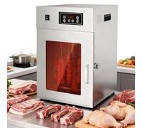 Máquina Deshidratadora de Alimentos con 10 Bandejas, 800W con Doble Ventilador de Secado Rápido, Temporizador de 24H, Control de Temperatura de 30-90℃, para Alimentos y Hierbas, Carne Seca, Fruta