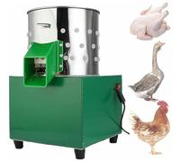 Máquina desplumadora de aves de corral, 60 W, acero inoxidable, 550 R/min, resistente, diámetro de barril de 23 cm, adecuada para pájaros, patos y pavos