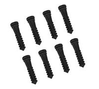 Máquina Desplumadora de Pollo, 50 Piezas con Desplumadora de Pollo de Goma, Desplumadora de Plumas de Pollo para Piezas de Máquina Desplumadora Automática (BLACK)