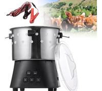 Máquina Desplumadora de Pollos, Desplumadora de Pollos Eléctrica, Desplumadora de Aves de Corral de Acero Inoxidable, Máquina Desplumadora de Pollos de Eliminación Rápida de Plumas,para Aves de Corral