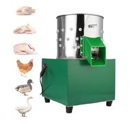 Máquina desplumadora eléctrica de pollo, removedor de plumas de acero inoxidable para una limpieza rápida, ideal para granjas avícolas y mataderos
