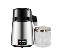 máquina destiladora de agua, Destilador De Agua 4 L Fabricante Destilado 1, Galones Puros Con Pantalla Temperatura Dual 750W Machin(Burgundy)