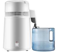 máquina destiladora de agua, Destilador De Agua Pura, Destilación Interna Acero Inoxidable 4L, Filtro Purificador 750W Con Botella Recolección Para Hogares