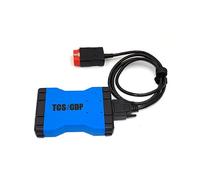 Maquina Diagnosis Coche, Escáner OBD II for coches y camiones con Bluetooth y Keygen gratuito BT Auto Com OBD2(Blue DS150 V3 TCS)
