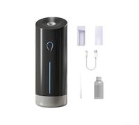 Máquina difusora de aroma montada en la pared o de escritorio, tres velocidades preestablecidas para una experiencia de fragancia personalizada en cualquier habitación (negro)