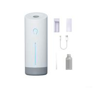 Máquina difusora de aroma montada en la pared o de escritorio, tres velocidades preestablecidas para una experiencia de fragancia personalizada en cualquier habitación (blanco)