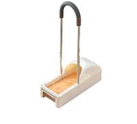 Máquina dispensadora automática de fundas para zapatos con 600 fundas de plástico desechables para el hogar, la oficina, el supermercado, la fábrica y el hospital.(White B)