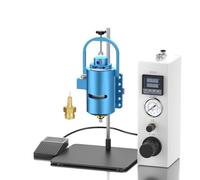 Máquina dispensadora de pegamento termofusible, dispositivo automático de goteo de pegamento con aguja de 22 G y soporte ajustable para montaje de componentes electrónicos, capacidad de 30 ml