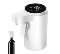 Máquina dispensadora de vino - ABS, PP, PC, 3.82 x 2.32 x 4.88 pulgadas | Decantador automático de pantalla táctil, vertido ajustable para vino | Whisky, cóctel, vodka, hogar, bar, oficina, viajes