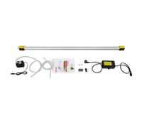 Máquina dobladora acrílica, herramientas acrílicas, máquina dobladora, 220 V, rango de temperatura de calentamiento 0-400 ℃, 1500 W y ancho de calefacción de 48,03 pulgadas, grosor aplicable para