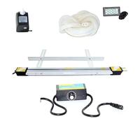 Máquina dobladora de 600 mm for placas de plástico, versión con soporte Máquina dobladora en caliente for placas orgánicas y acrílicas Calentamiento rápido