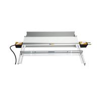 Máquina dobladora de acrílico con posicionamiento longitud angular, en caliente, lámina plástico, PVC, caracteres luminosos, caja luz publicitaria