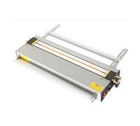 Máquina dobladora de acrílico, Dobladora de plástico y PVC ligera y refrigerada por aire mejorada de 49" (650 mm), dobladora térmica de 1200 W, posicionamiento ajustable de 0 a 600 °C