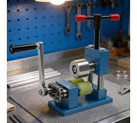 Máquina dobladora de anillos, herramienta manual para hacer joyas de bricolaje, ideal para anillos de oro, plata, pulseras y aretes
