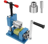 Máquina Dobladora de Anillos para Spoon Rings, Máquina Manual para Doblar Joyería con Rodillos Intercambiables - Máquina Formadora de Pulseras & Anillos para Artesanía en Metal