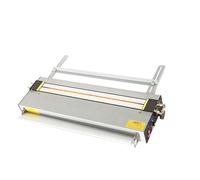 Máquina dobladora de calor de acrílico con posicionamiento angular para decoración e ingeniería de carteles