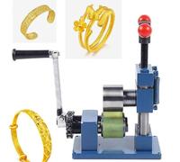 Máquina dobladora de joyas, laminador manual para pulseras y anillos, herramienta de bricolaje para doblar tiras de cobre