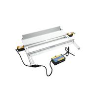 Máquina dobladora de plástico acrílico con soporte manual de 1250 mm, dobladora de láminas de acrílico, PC, ABS, PP y otros plásticos con calentador de caja de luz para la fabricación de letreros