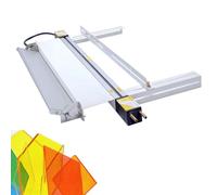 Máquina dobladora de plástico acrílico, dobladora láminas plástico, dobladora de PVC 30 cm, 60 cm y 125 cm, espesor 1 mm a 6 mm, soporte y ajustador ángulo, para dobladora plástico.(30cm)