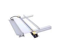 Máquina dobladora para placas acrílicas y de PVC, dobladora en forma de arco de 600 mm, herramienta de doblado en caliente para hacer carteles y placas orgánicas, dobladora de láminas de plástico