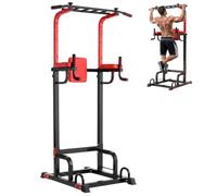Maquina Dominadas, Estación de Musculación, para entrenamiento de fuerza de todo el cuerpo, Power Tower, de tracción de acero, Max. Carga 150kg