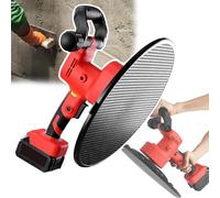 Máquina eléctrica alisadora de pared, herramienta de pulido inalámbrica de 3800 W con 6 ajustes de velocidad y espátula autoadhesiva para un acabado eficiente de la superficie