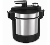 Máquina eléctrica automática de acero inoxidable de 6 l, 220 V, para machacar, banku, Ugali, puré de papas, sirve 5-6