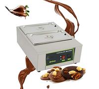 Máquina eléctrica comercial de temple de chocolate 0℃~90℃/-17.8 °C ~ 90.0 °C Chocolate Melter Digital Control de temperatura Máquina de fusión de chocolate para 8 kg de chocolate | 230V | 1kW