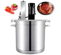 Máquina eléctrica de agitación de olla caliente con velocidad ajustable, arranque con un solo botón para salsa, sopa y condimentos