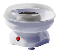Máquina eléctrica de algodón de azúcar de estilo retro, 450 W, hiladora rápida de azúcar para fiestas infantiles, color morado, 28 cm (morado)