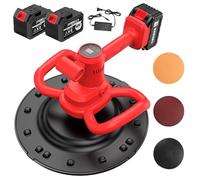 Máquina eléctrica de alisado de pared, 9 velocidades ajustables, lijadora de mano para hormigón y cemento, paleta de mortero de cemento, alisado y pulido de paredes