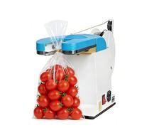 Máquina eléctrica de amarre giratorio, tensor semiautomático de cierre de bolsas, diámetro de agrupación de 0 a 10 mm, herramienta de atado de alimentos para cocina