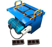 Máquina eléctrica de bloques de concreto, prensa de ladrillos hueca, multiuso, conformación de 45 segundos, producción de 30 bloques/hora para construcción, carreteras y proyectos de bricolaje