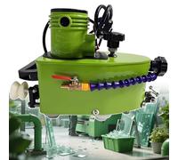 Máquina eléctrica de bordes de vidrio con rueda de diamante, pulidora de alta velocidad para bordes rectos, redondos y biselados en acrílico, mármol, cerámica, piedra, molienda de esquinas