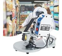 Máquina eléctrica de codificación de estampación en caliente, dispositivo de impresión de cinta para embalaje flexible, control de temperatura de 5 niveles