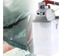 Máquina eléctrica de corte de hilo de 450 W, 28000 rpm, recortadora sin escobillas, cubo de almacenamiento de 30 L, herramienta inteligente de corte de tela para fábricas de prendas de vestir