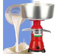 Máquina eléctrica de crema separadora de leche, separador centrífugo de eficiencia, capacidad de 80 l/h, cuenco de 12 litros