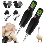 Máquina Eléctrica de Depilación Rápida,2 Piezas Máquina Desplumadora de Pollo,Máquina de Desplumado para aves de Corral,Removedor de Plumas para el Hogar,para Quitar Plumas de Pato
