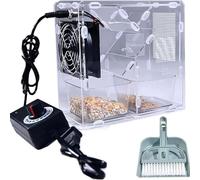 Máquina eléctrica de descascarillado de granos con doble granero y ventilador ajustable para procesamiento de alimentos para pájaros