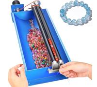 Máquina eléctrica de encordado de cuentas, 3500 RPM ajustable para joyas de bricolaje, cuentas de cintura, pulseras y collares