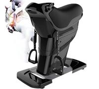 Máquina eléctrica de equitación, dispositivo de fitness abdominal agitador con Bluetooth, equipo aeróbico de 20 velocidades para cintura, piernas, caderas