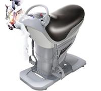 Máquina eléctrica de equitación, dispositivo de fitness abdominal con Bluetooth 20 velocidades, equipo de ejercicio aeróbico para cintura, piernas, caderas