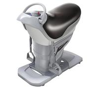 Máquina eléctrica de equitación para el hogar, equipo de fitness para quemar grasa y moldear, máquina de entrenamiento aeróbico para pérdida de peso, máquina de entrenamiento con interruptor de