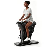 Máquina eléctrica de equitación, simulación 3D, máquina de ejercicio abdominal con 20 velocidades ajustables y pantalla LED, equipo de entrenamiento profesional para el hogar/gimnasio, capacidad de