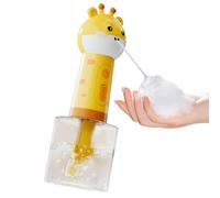 Máquina eléctrica de espuma de limpieza de perros | Práctico asistente de baño, espumador de champú para perros eléctricos, dispensador inalámbrico de espuma para baño de mascotas d