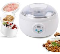 Máquina eléctrica de fermentación de Natto, vino de arroz, yogur, máquina de fermentación de Natto inteligente de 1,5 l, control de temperatura constante,for yogur orgánico casero, fabricante de queso